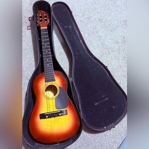 Vintage Kay Student Acoustic Guitar **needs new strings and a gear**